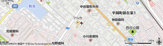 兵庫県加古川市平岡町新在家94周辺の地図