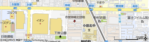 兵庫県尼崎市神崎町18周辺の地図