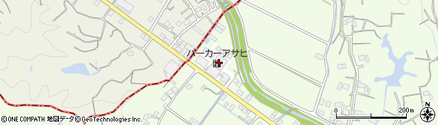 パーカーアサヒ株式会社　静岡工場周辺の地図