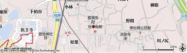 京都府木津川市吐師前ノ橋16周辺の地図