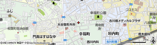 大阪府門真市幸福町24-24周辺の地図