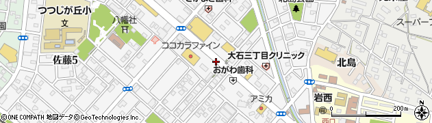 佐藤東周辺の地図