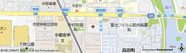 兵庫県尼崎市神崎町45周辺の地図