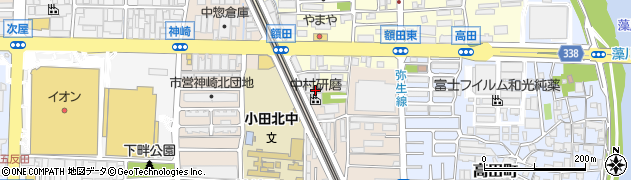 兵庫県尼崎市神崎町44-5周辺の地図