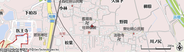 京都府木津川市吐師前ノ橋32周辺の地図