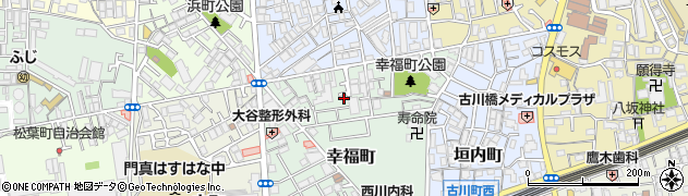 大阪府門真市幸福町24-19周辺の地図