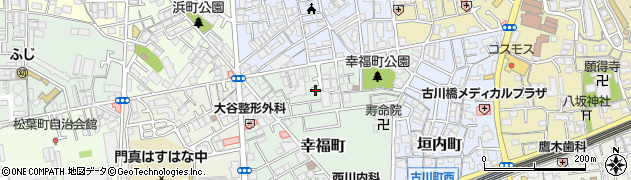 大阪府門真市幸福町24-18周辺の地図