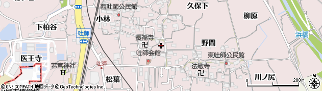京都府木津川市吐師前ノ橋30周辺の地図