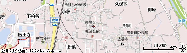 京都府木津川市吐師前ノ橋24周辺の地図