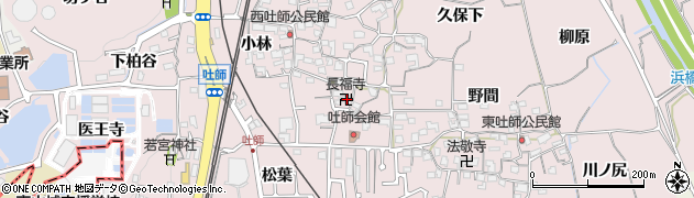 京都府木津川市吐師前ノ橋23周辺の地図
