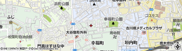 大阪府門真市幸福町24周辺の地図