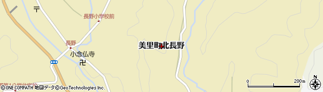 三重県津市美里町北長野周辺の地図