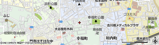 大阪府門真市幸福町24-17周辺の地図