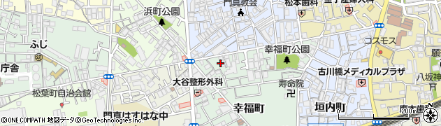 大阪府門真市幸福町24-6周辺の地図
