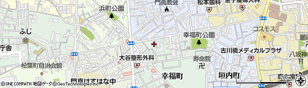 大阪府門真市幸福町24-7周辺の地図
