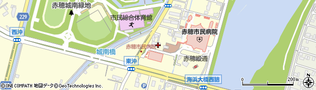 日本調剤赤穂薬局周辺の地図