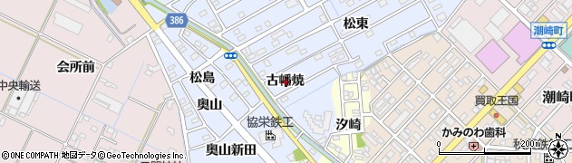 愛知県豊橋市牟呂町古幡焼周辺の地図