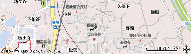京都府木津川市吐師前ノ橋26周辺の地図