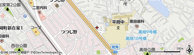 兵庫県加古川市平岡町新在家1735周辺の地図