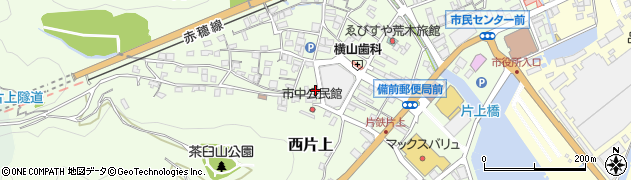 岡山県備前市西片上1455周辺の地図