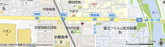 兵庫県尼崎市神崎町45-10周辺の地図
