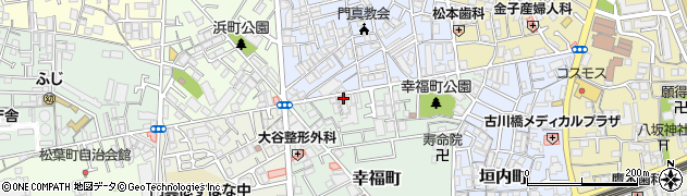 大阪府門真市幸福町24-9周辺の地図