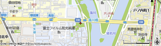小田東公園周辺の地図