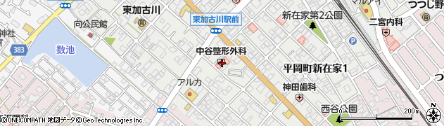 兵庫県加古川市平岡町新在家105周辺の地図