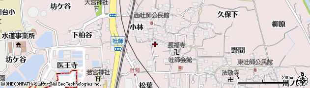 京都府木津川市吐師前ノ橋8周辺の地図