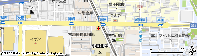 兵庫県尼崎市神崎町24-30周辺の地図