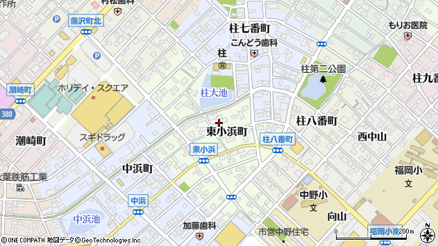 〒441-8062 愛知県豊橋市東小浜町の地図
