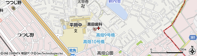 兵庫県加古川市平岡町新在家1906周辺の地図