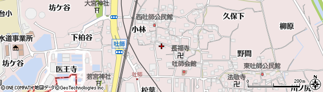 京都府木津川市吐師前ノ橋10周辺の地図