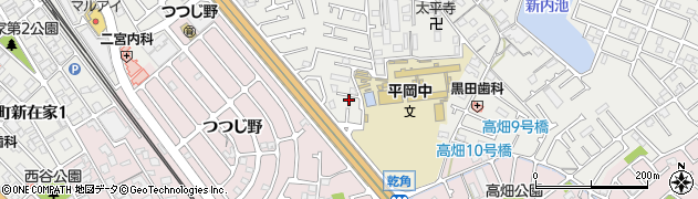 兵庫県加古川市平岡町新在家1767周辺の地図