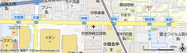 兵庫県尼崎市神崎町20周辺の地図
