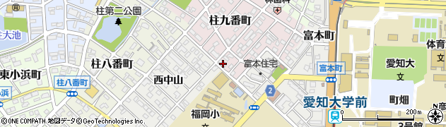 愛知県豊橋市柱九番町120周辺の地図