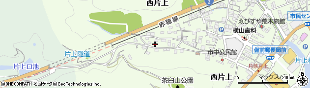 岡山県備前市西片上1659周辺の地図