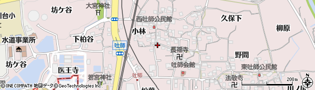 京都府木津川市吐師前ノ橋9周辺の地図