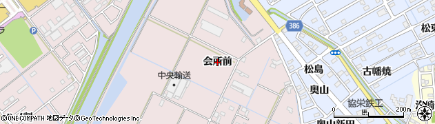 愛知県豊橋市神野新田町（会所前）周辺の地図