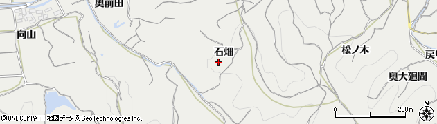 愛知県南知多町（知多郡）内海（石畑）周辺の地図