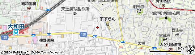 大阪府門真市上野口町3周辺の地図