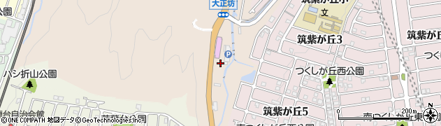 兵庫県神戸市北区山田町下谷上大正坊周辺の地図