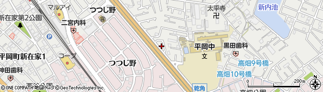 兵庫県加古川市平岡町新在家1732周辺の地図