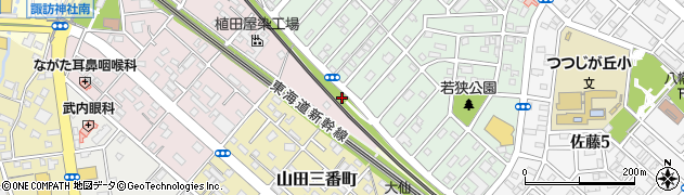 愛知県豊橋市山田町（四十八）周辺の地図