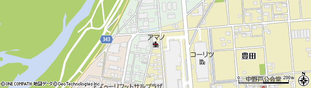 アマノ豊田第２工場周辺の地図