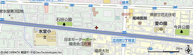 松井荘周辺の地図