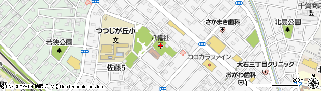 佐藤八幡社周辺の地図