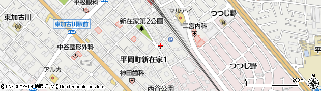 肉のよいち 東加古川店周辺の地図