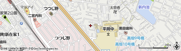 兵庫県加古川市平岡町新在家1761周辺の地図