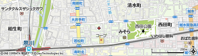 夙川パークマンション周辺の地図